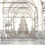 Morgenstern Trio: Werke von Schumann und Schubert (2014, Rückseite)