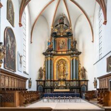 Der Chorraum der Paterskirche