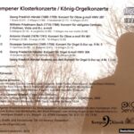 König-Orgelkonzerte: La Divina Armonia & Lorenzo Ghielmi (2010. Rückseite)