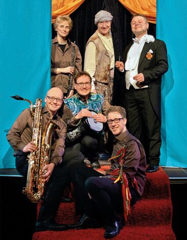 Frank Dukowski, Marcell Kaiser und das Pindakaas Saxophon Quartett