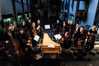 Concerto Köln bei der CD-Produktion in unserer Paterskirche