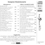 Singphoniker (2004, Rückseite)