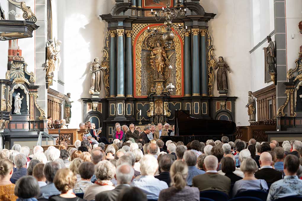 Konzertatmosphäre in der Paterskirche