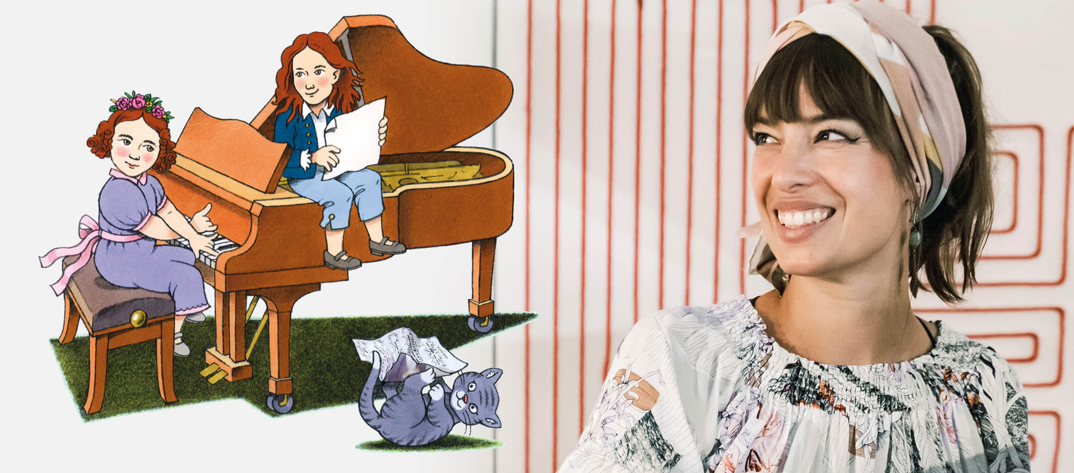 Nadine Jeanne Germann, Illustration: Jürgen Pankarz, pankarz.de